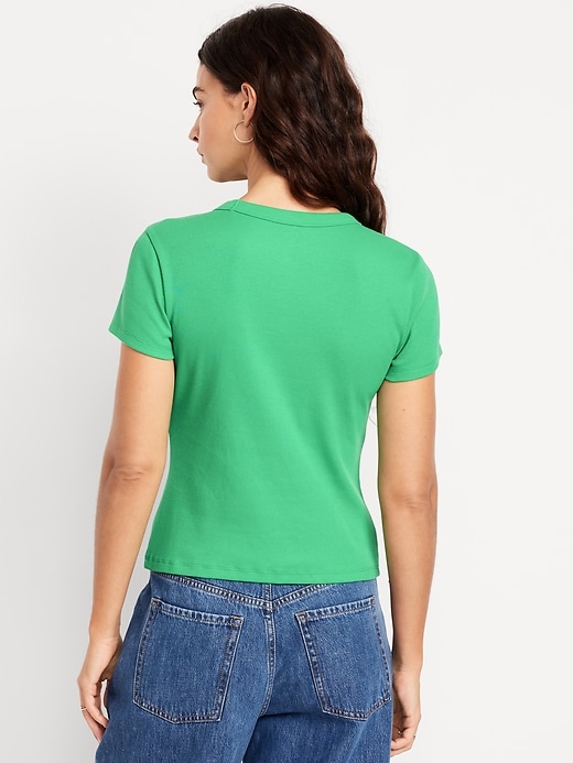 Image number 2 showing, Snug Crop T-Shirt