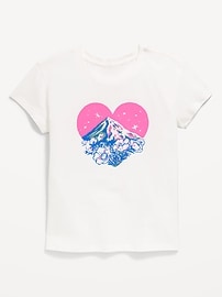 Image number 1 showing, Short-Sleeve Graphic T-Shirt for Girls