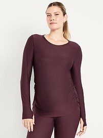 Image number 1 showing, Maternity CloudMotion Base Layer Top