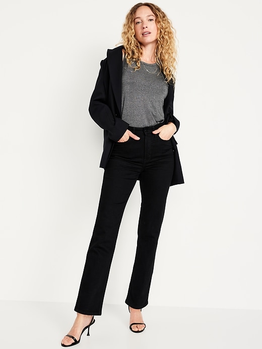 Image number 3 showing, Luxe High-Neck Shine Top