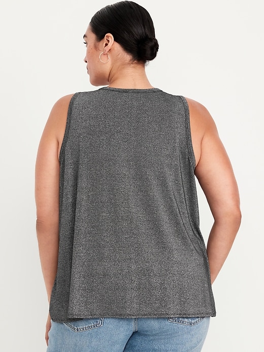 Image number 6 showing, Luxe High-Neck Shine Top