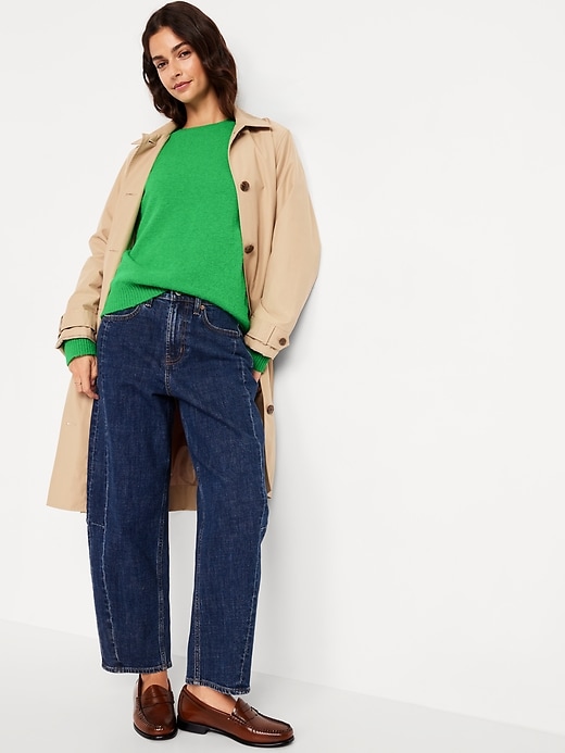 Image number 3 showing, Wool-Blend Crew-Neck Sweater