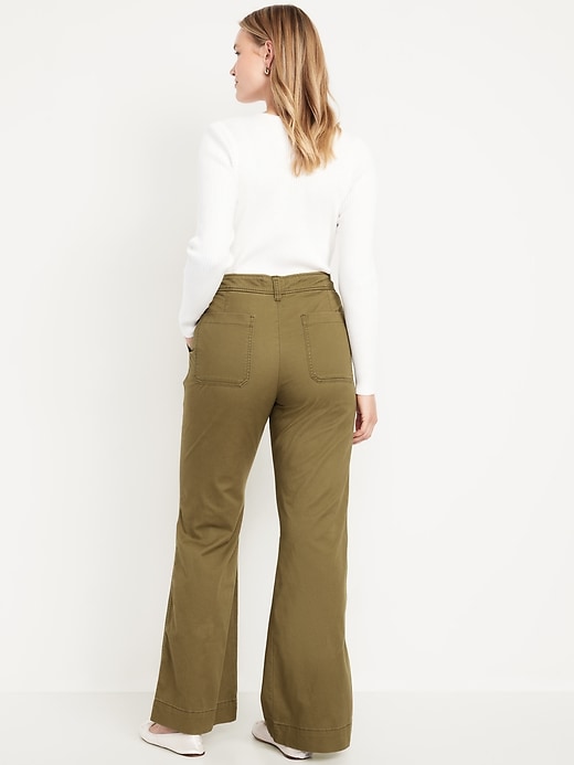 Image number 6 showing, Mid-Rise Flare Pants