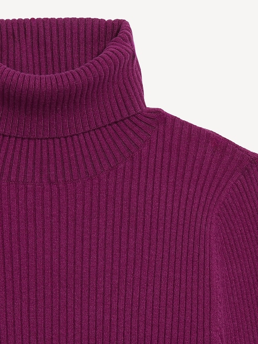 Image number 5 showing, SoSoft Lite Rib Turtleneck Sweater