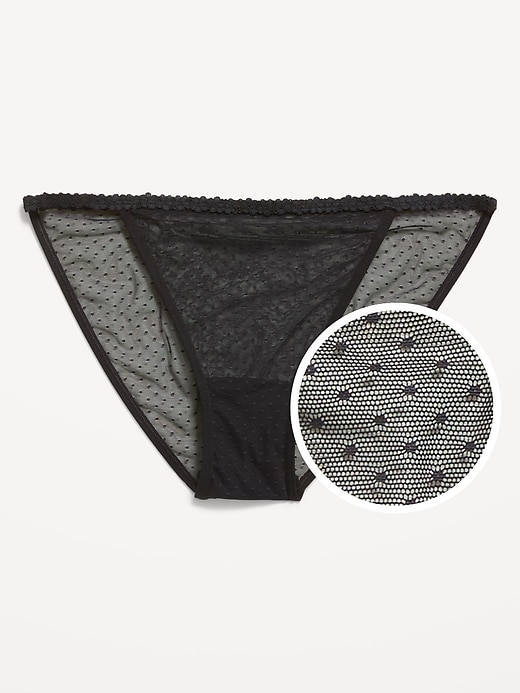 Image number 1 showing, Mesh String Bikini Underwear
