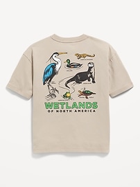 Image number 3 showing, Oversized Short-Sleeve Graphic T-Shirt for Boys