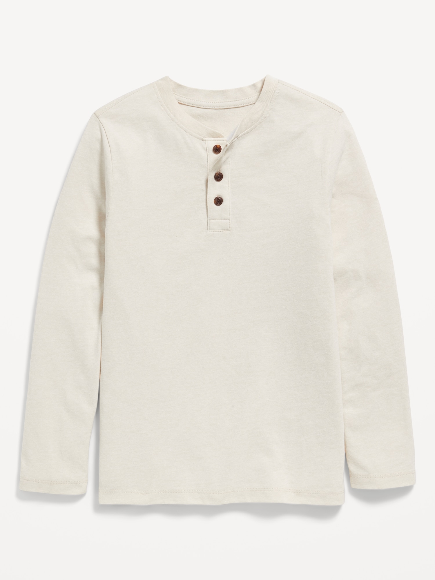 Softest Long-Sleeve Henley T-Shirt for Boys