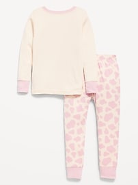 Image number 2 showing, Printed Snug-Fit Pajama Set for Toddler & Baby