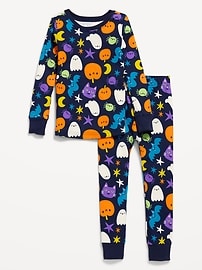 Image number 2 showing, Printed Snug-Fit Pajama Set for Toddler & Baby