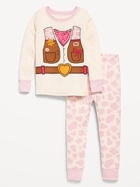Image number 1 showing, Printed Snug-Fit Pajama Set for Toddler & Baby