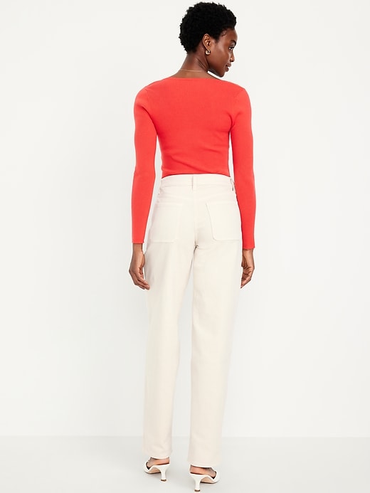 Image number 3 showing, High-Waisted OG Loose Utility Jeans