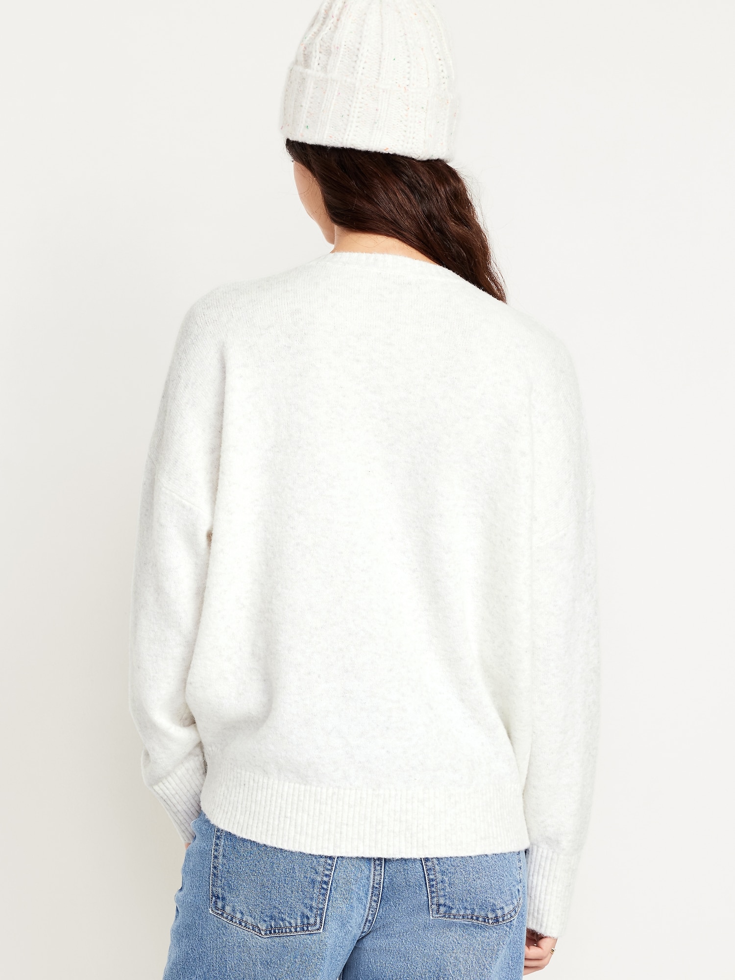 Cozy Wool-Blend Crew-Neck Sweater
