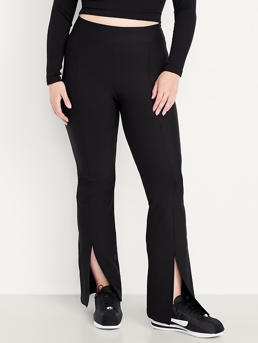 Image number 5 showing, Extra High-Waisted PowerSoft Split-Flare Leggings