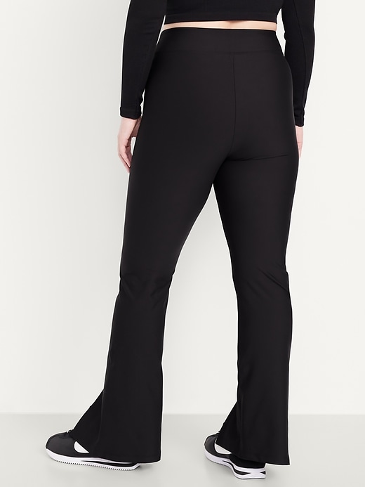 Image number 6 showing, Extra High-Waisted PowerSoft Split-Flare Leggings