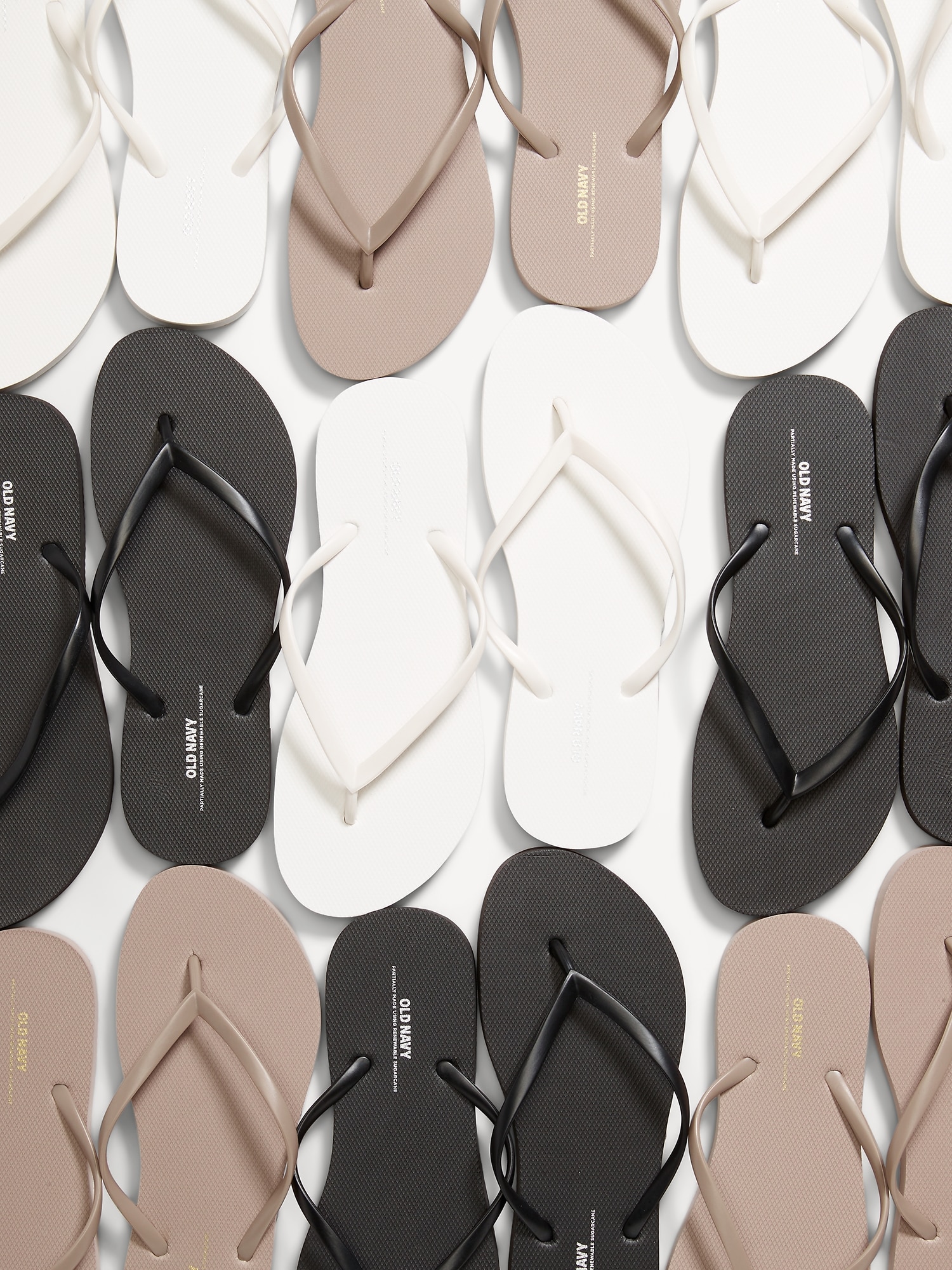 Flip-Flop Sandals 50-Pack (Partially Plant Based) Old Navy