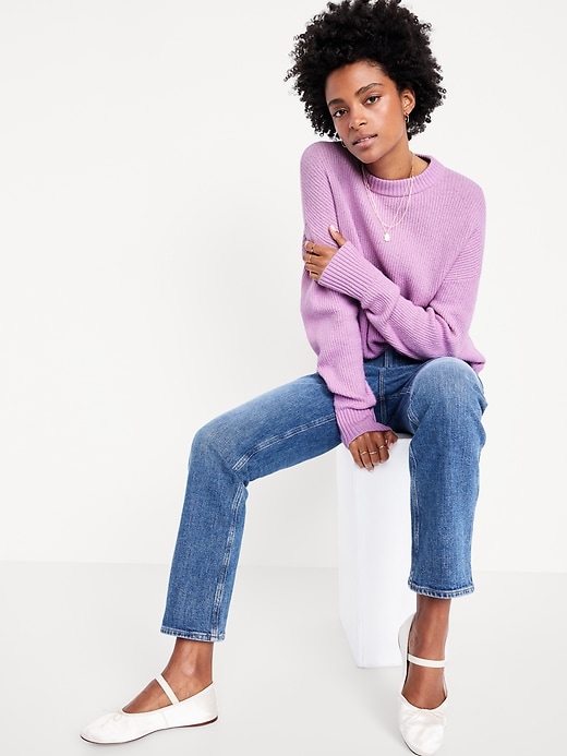 Image number 3 showing, SoSoft Crew-Neck Tunic Sweater