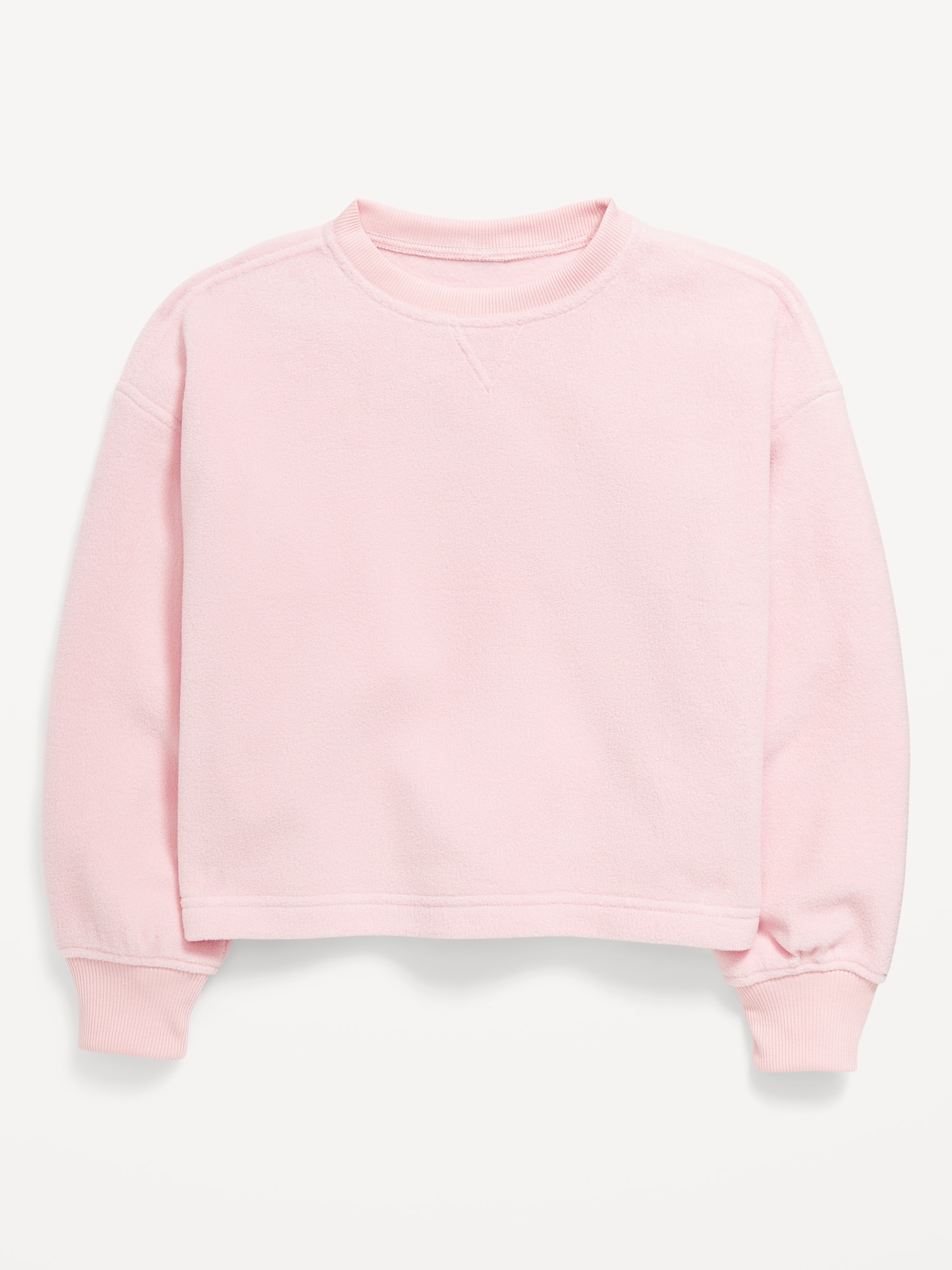 Long-Sleeve Microfleece Top for Girls