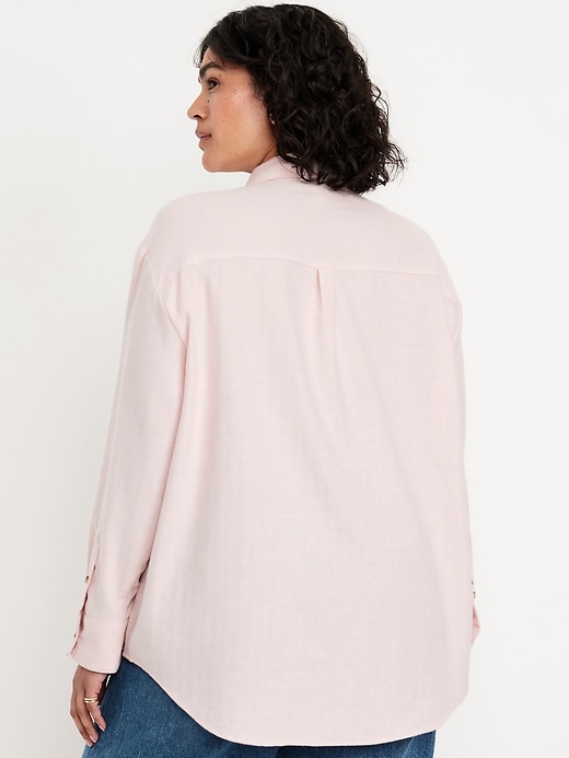 Image number 8 showing, Button-Down Boyfriend Shirt