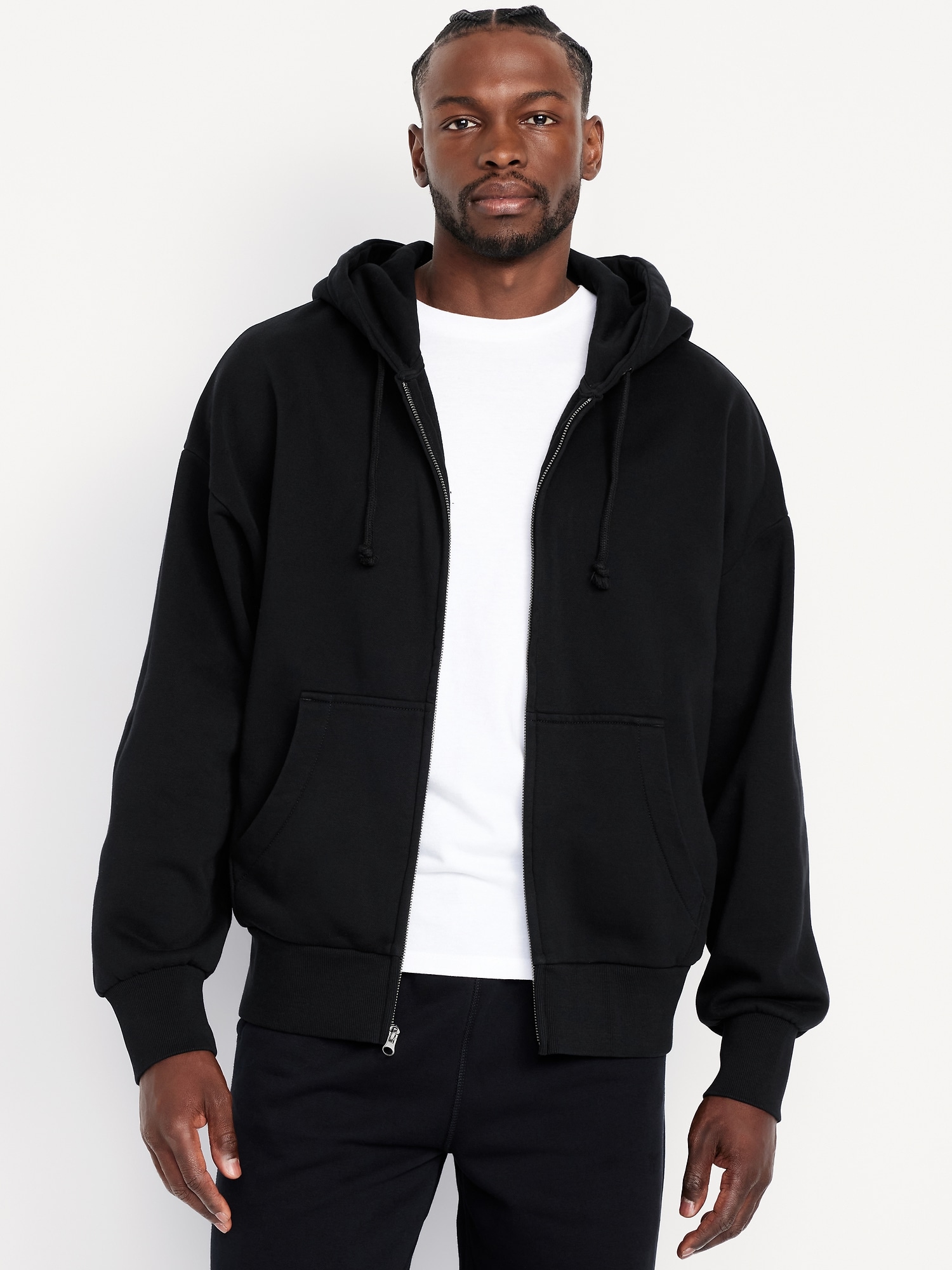Oversized Heavyweight Zip Hoodie