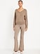 High-Waisted Fleece-Lined Flared Leggings - image 5