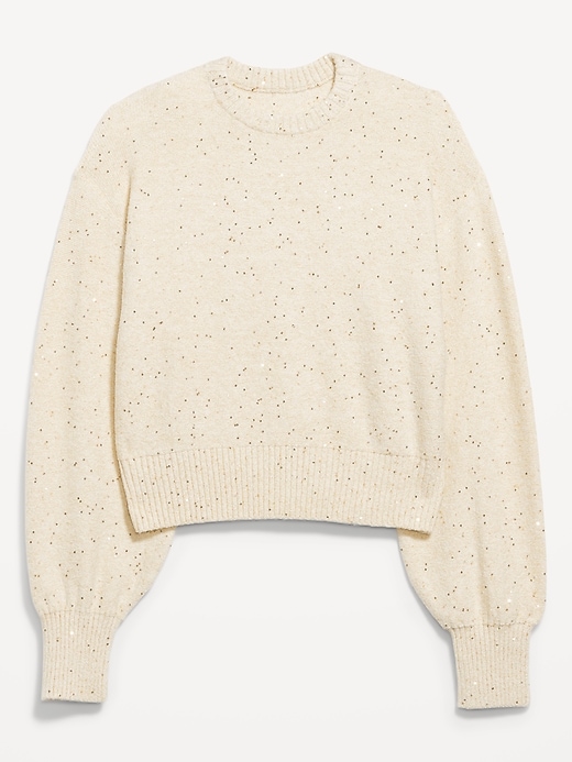 Image number 5 showing, SoSoft Crew-Neck Sequin Sweater