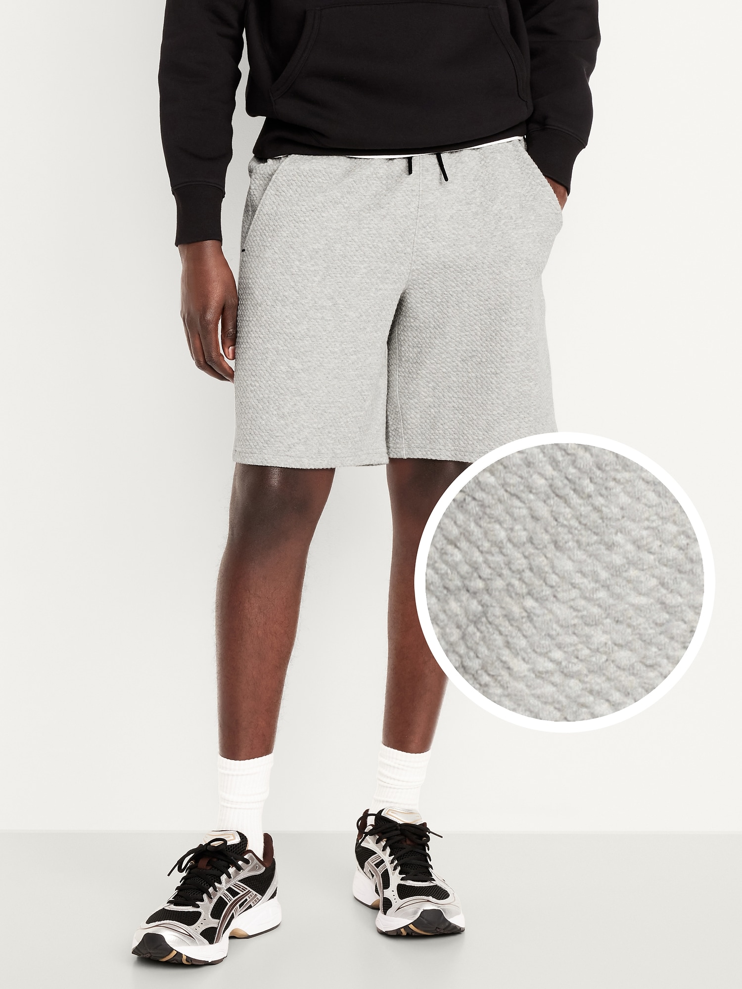 Dynamic Fleece Textured Shorts - 8-inch inseam