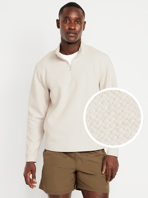 Image number 1 showing, Recharge Fleece Quarter-Zip Pullover