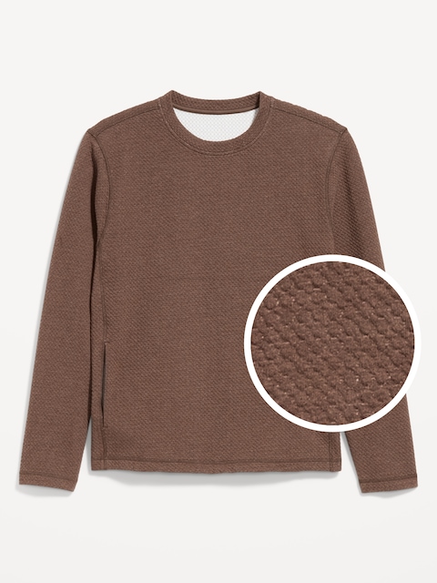Recharge Fleece Sweatshirt - Tannin Brown