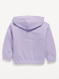 Image number 2 showing, Fleece Zip Hoodie for Toddler Girls