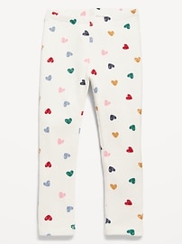 Image number 1 showing, Printed Waffle-Knit Leggings for Toddler Girls