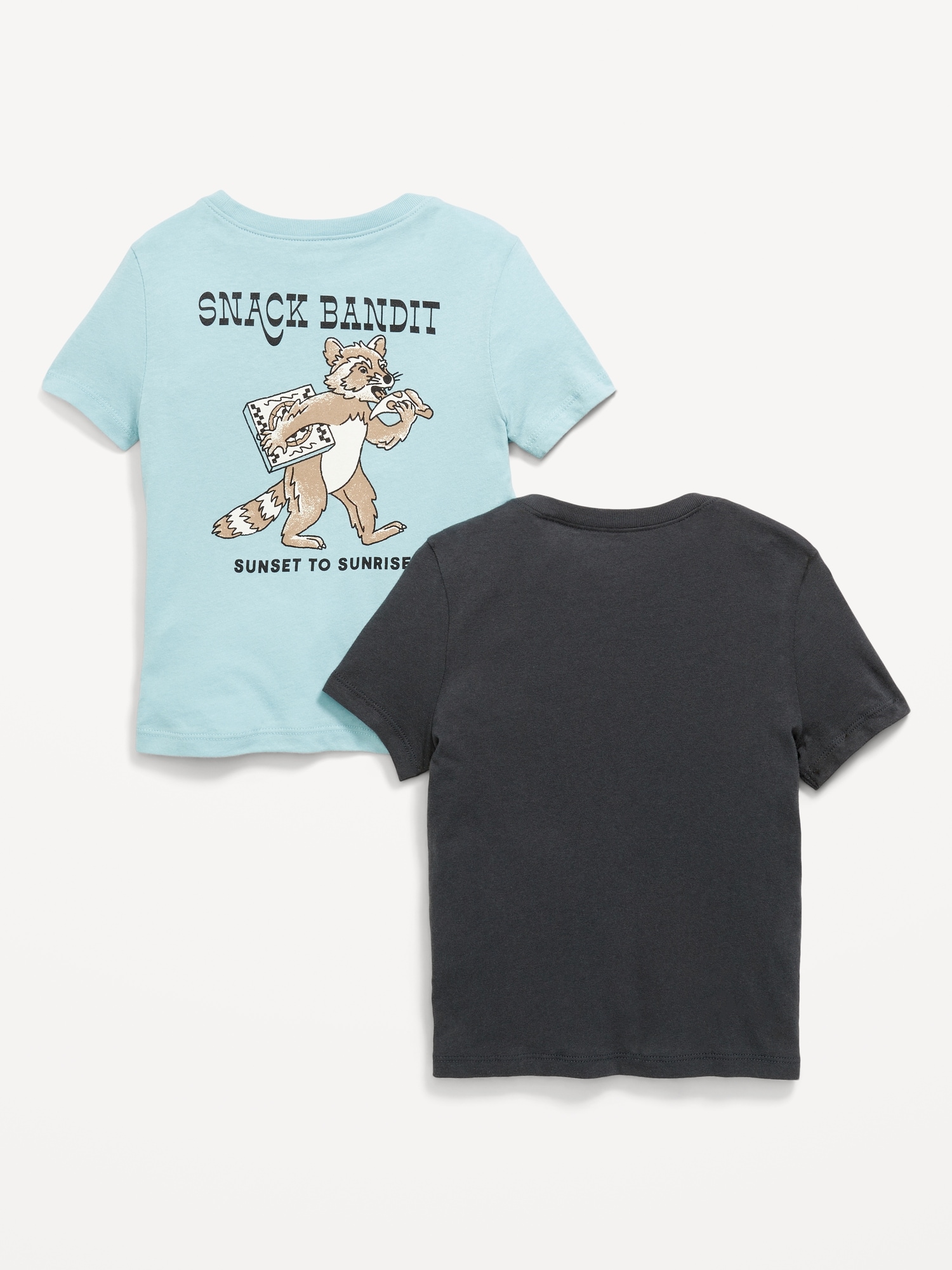 Unisex Short-Sleeve Graphic 2-Pack T-Shirt for Toddler