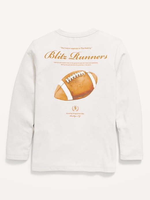 Image number 2 showing, Long-Sleeve Graphic T-Shirt for Boys