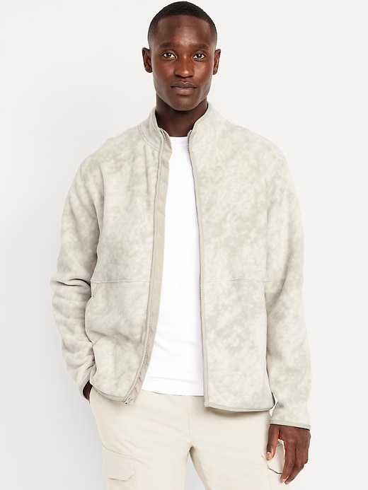 Image number 1 showing, Microfleece Zip Jacket