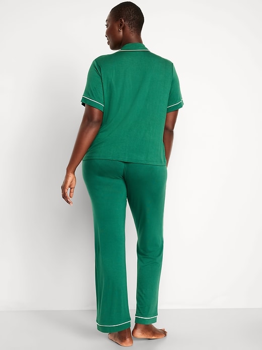 Image number 6 showing, Sunday Sleep Knit Jersey Pant Set