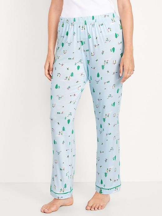 Image number 5 showing, Sunday Sleep Knit Jersey Pant