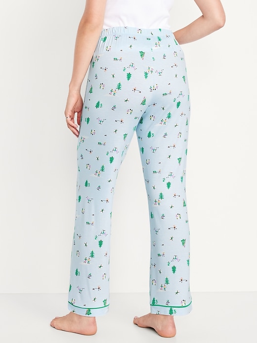 Image number 6 showing, Sunday Sleep Knit Jersey Pant
