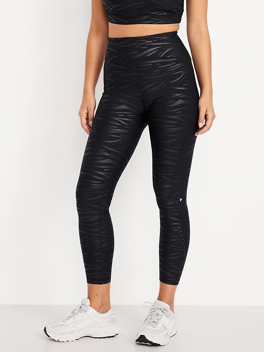 Image number 5 showing, High-Waisted PowerSoft Train 7/8 Run Leggings