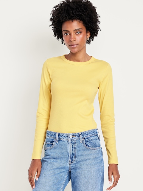 Snug Long-Sleeve Crew-Neck T-Shirt - Prince Buttercup