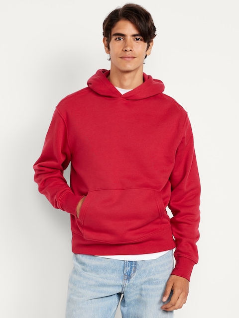 Rotation Popover Hoodie - Aurora Red