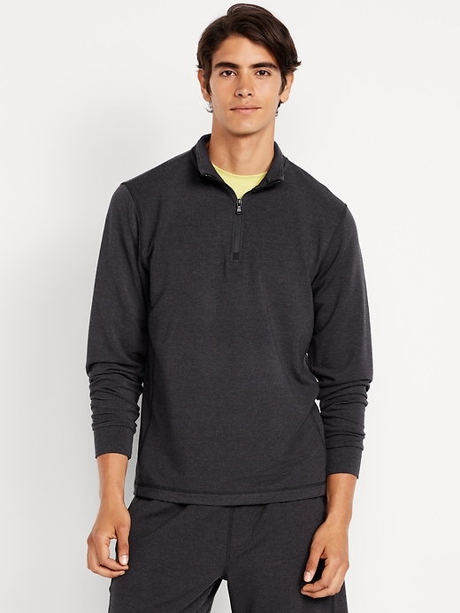 Image number 1 showing, Recharge Knit Quarter-Zip Pullover