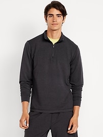 Image number 1 showing, Recharge Knit Quarter-Zip Pullover