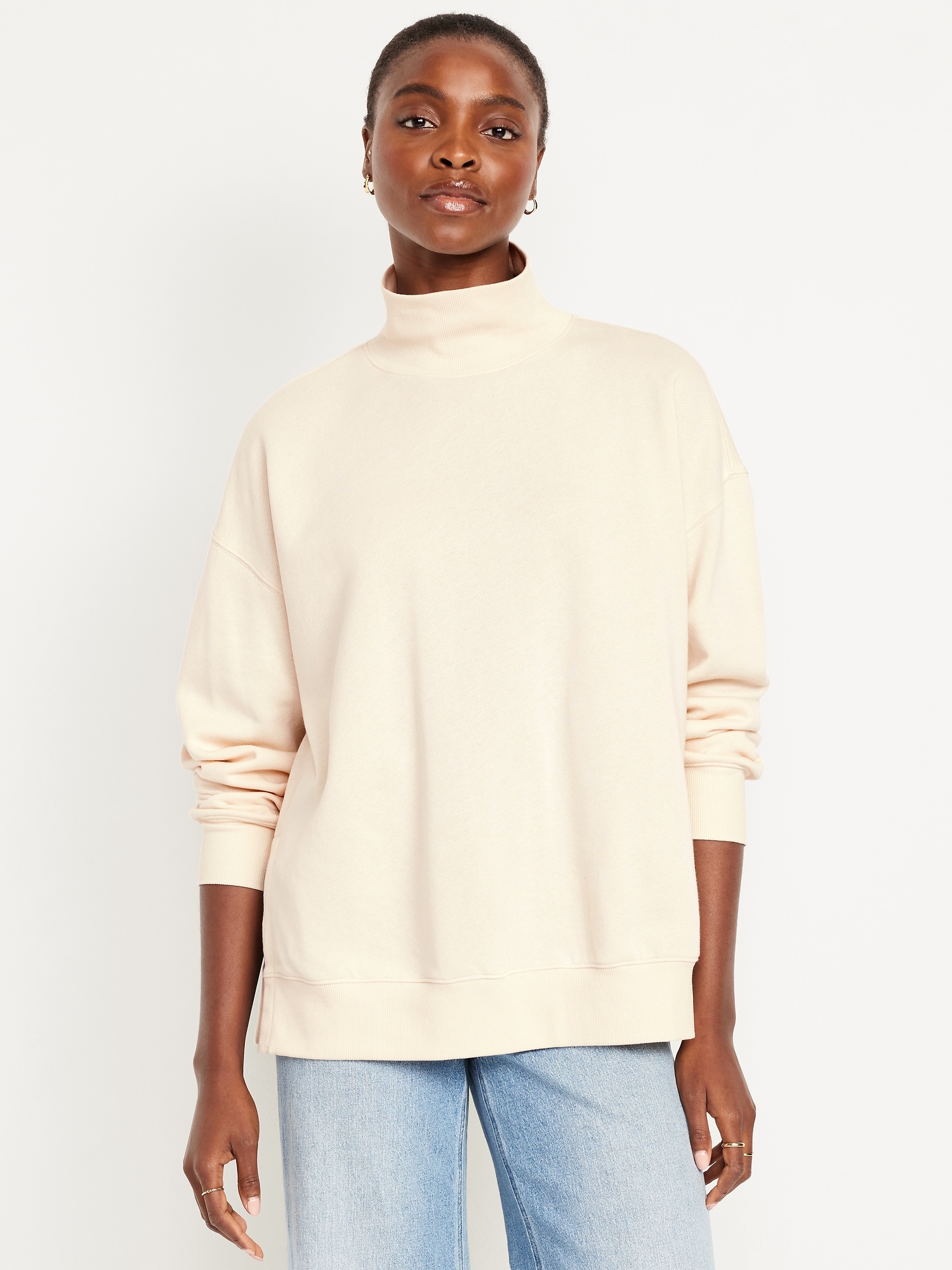SoComfy Oversized Tunic Sweatshirt | Old Navy