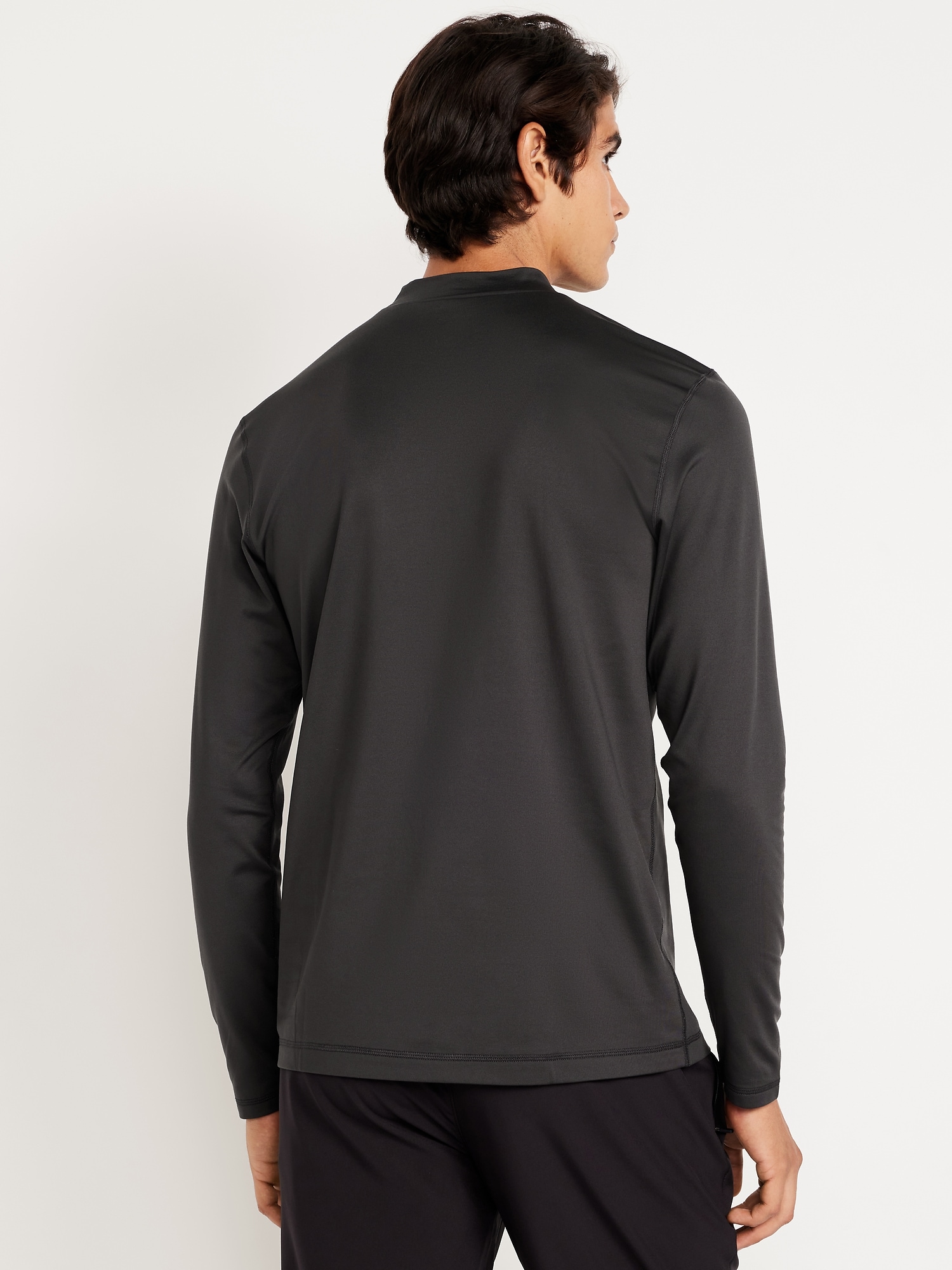 Mock-Neck Long-Sleeve Baselayer Top