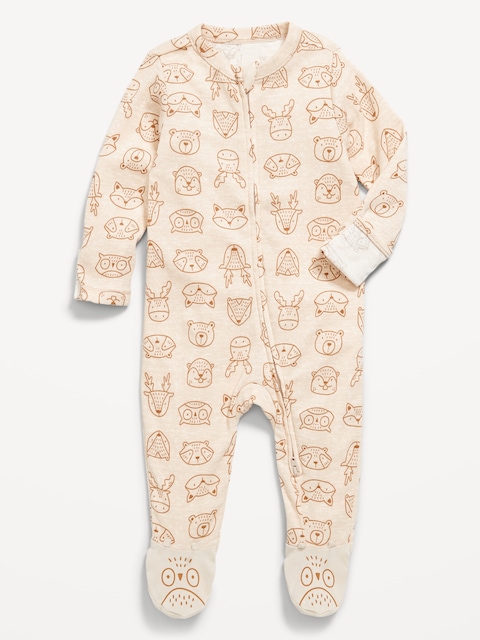 2-Way-Zip Sleep & Play Footed One-Piece for Baby