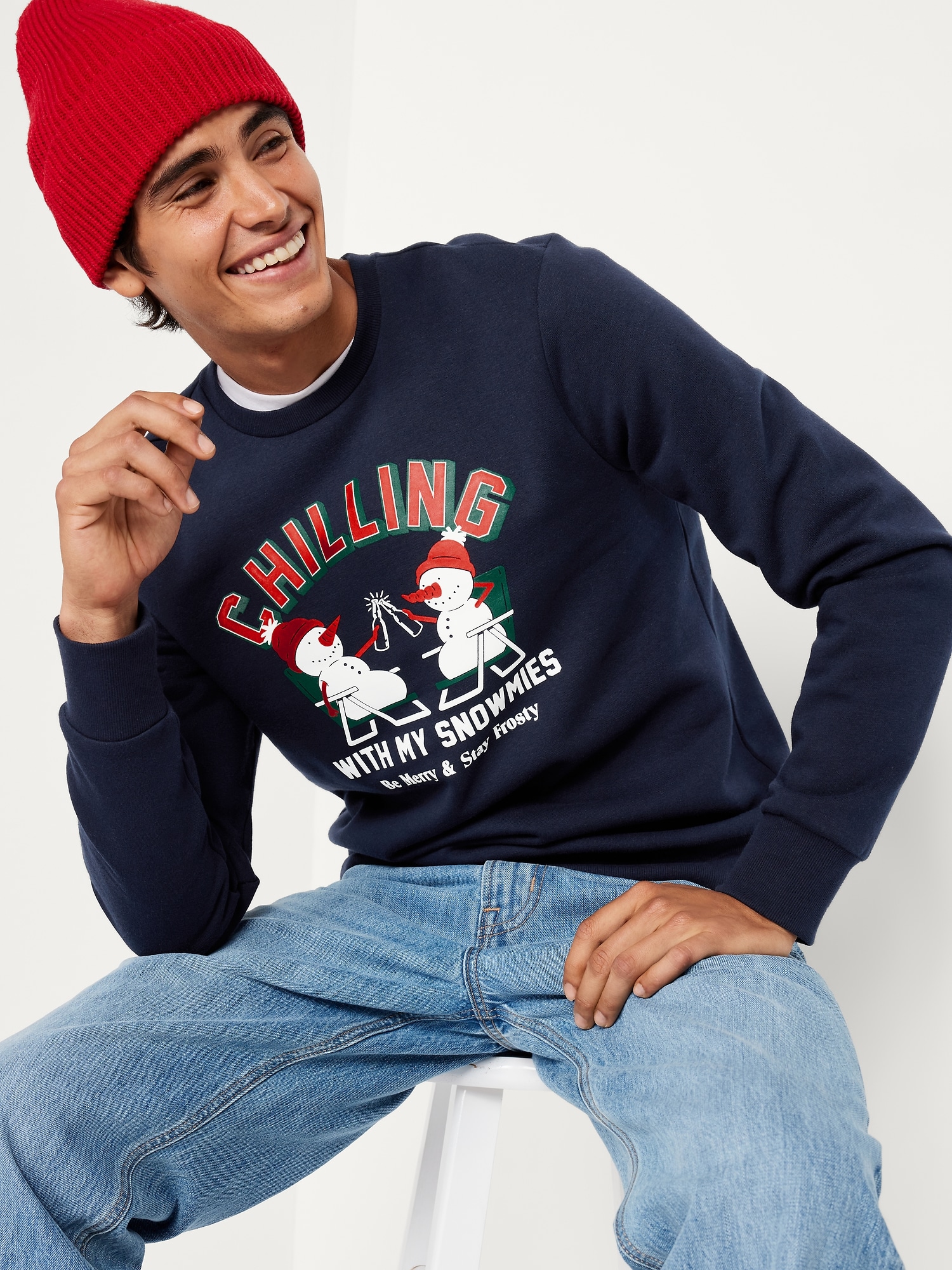 Holiday Graphic Sweatshirt