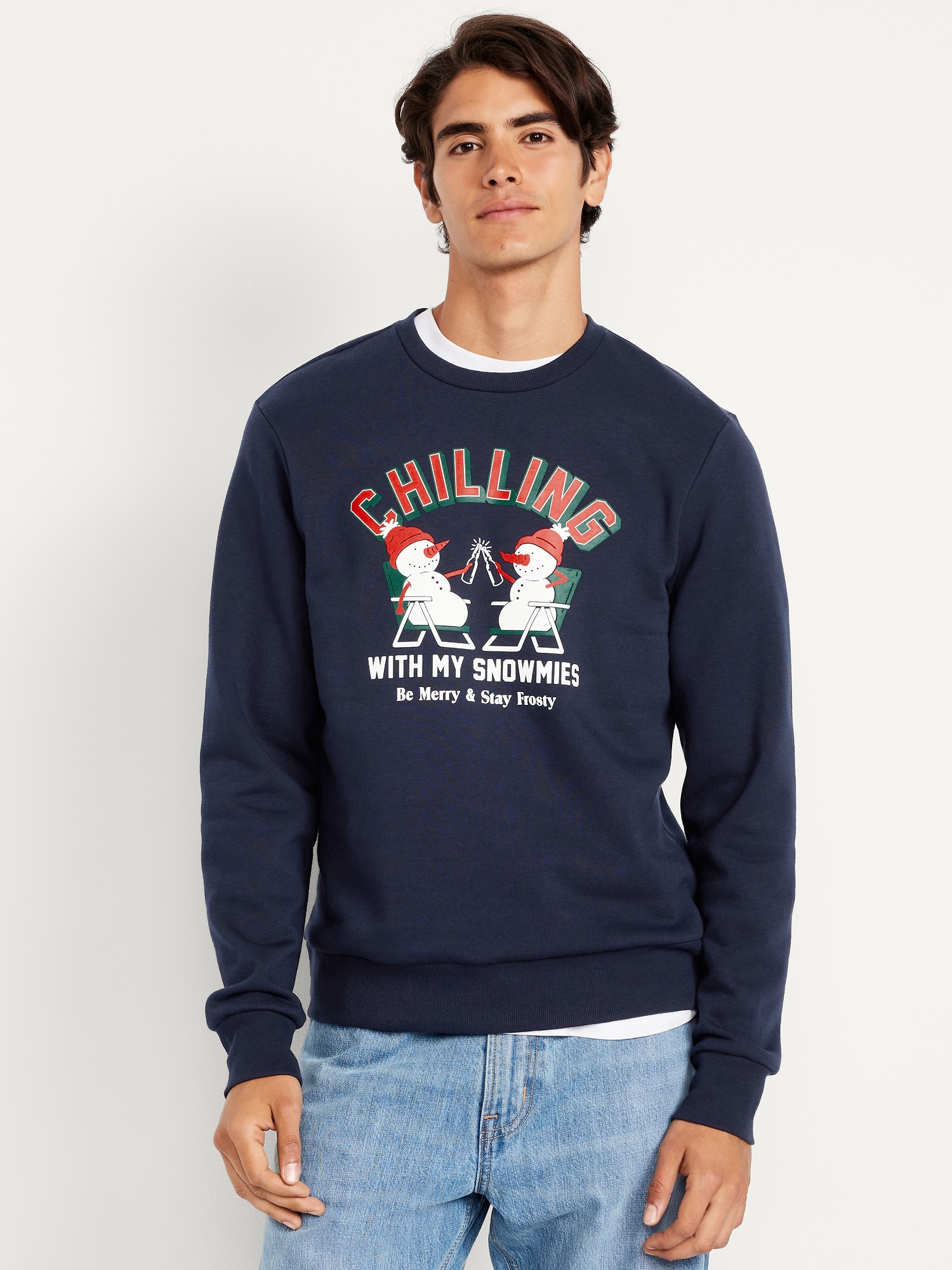 Holiday-Graphic Sweatshirt