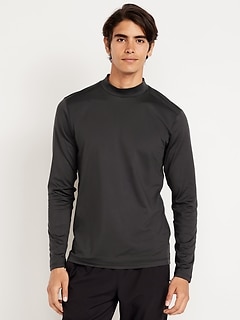 Mock-Neck Long-Sleeve Baselayer Top