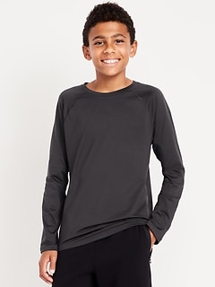 UltraBase Long-Sleeve Performance T-Shirt for Boys