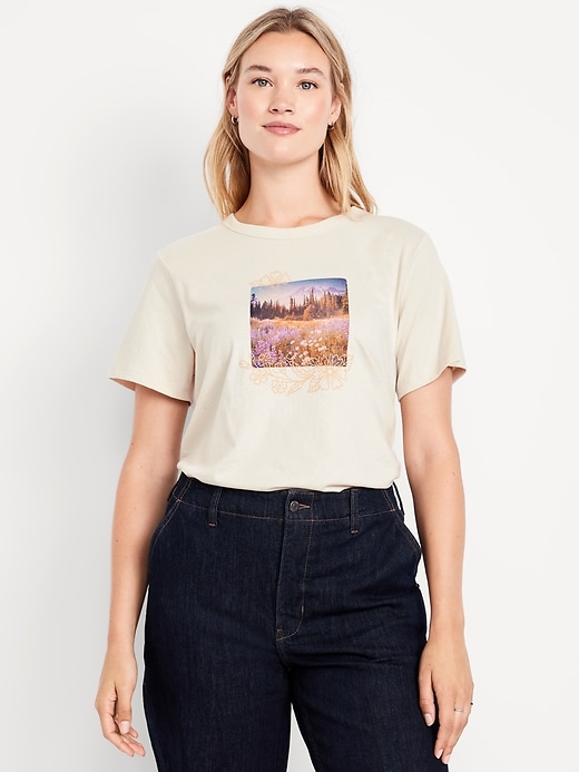Image number 5 showing, EveryWear Crew-Neck Graphic T-Shirt