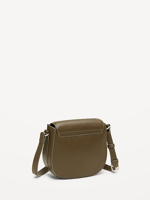 Image number 3 showing, Crossbody Saddle Bag